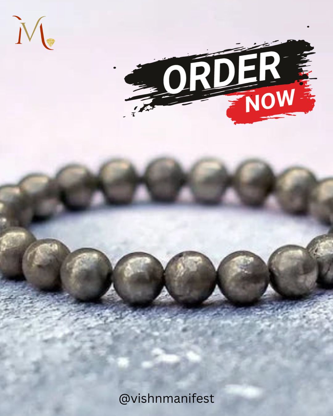 Pyrite Bracelet – Money Magnet • Confidence • Prosperity