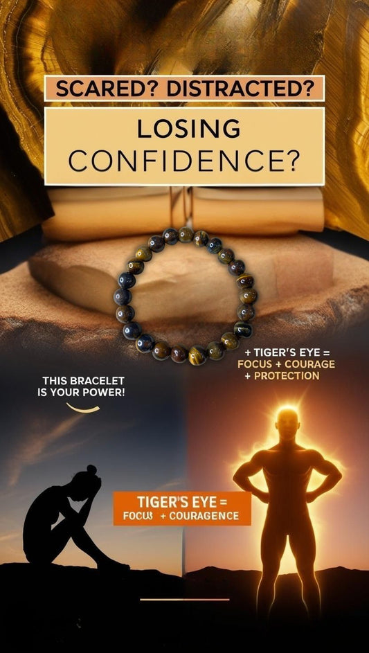 Tiger’s Eye Bracelet – Protection • Courage • Confidence