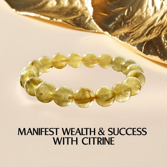 Citrine Bracelet – Abundance • Prosperity