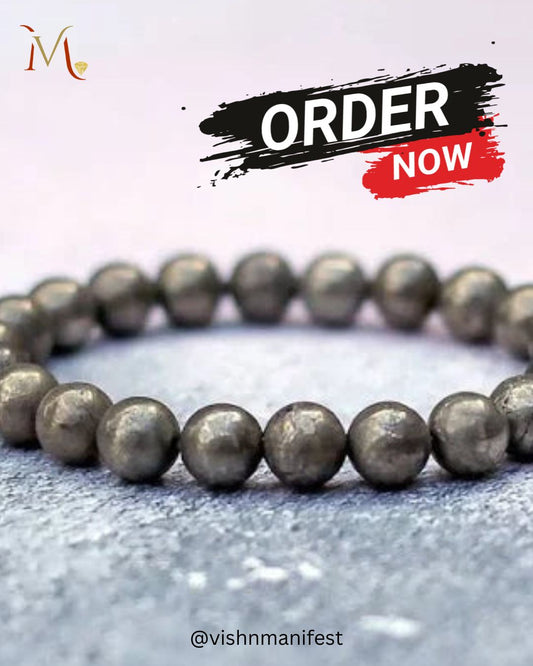 Pyrite Bracelet – Money Magnet • Confidence • Prosperity